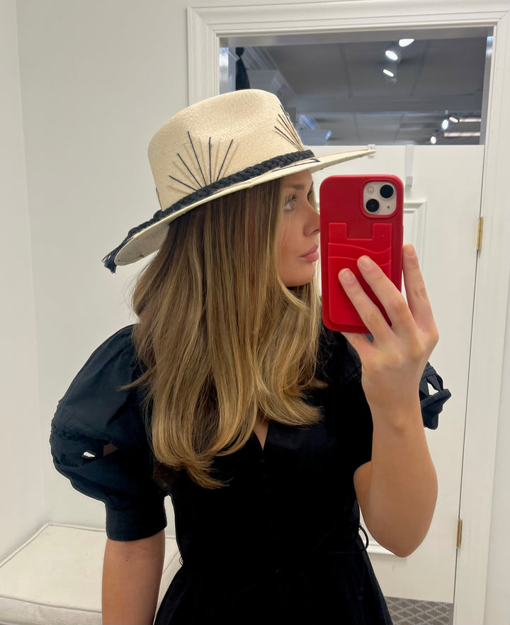 Palm Hat | Azure Agate