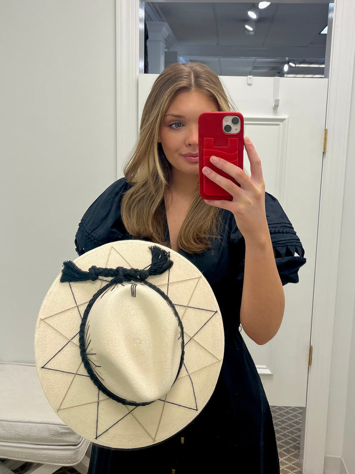 Palm Hat | Azure Agate