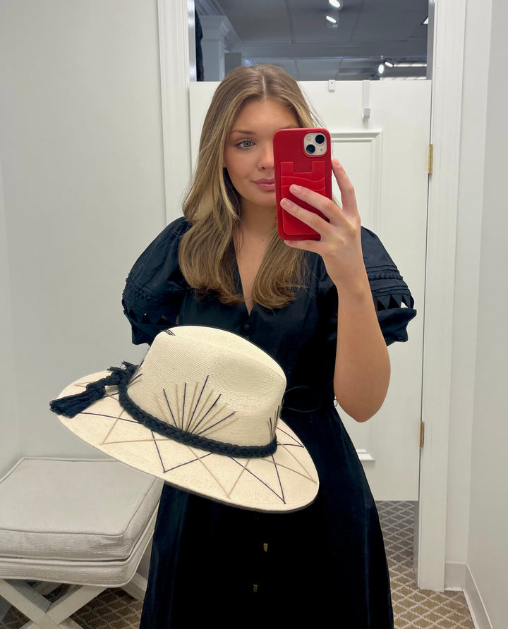 Palm Hat | Azure Agate