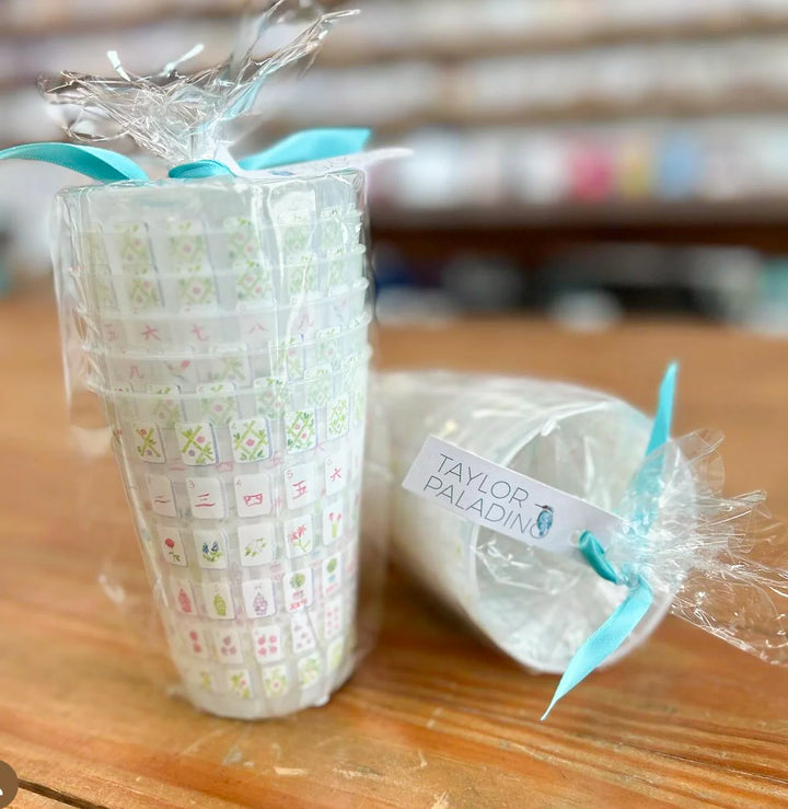 Taylor Tiles Mahjong Cups