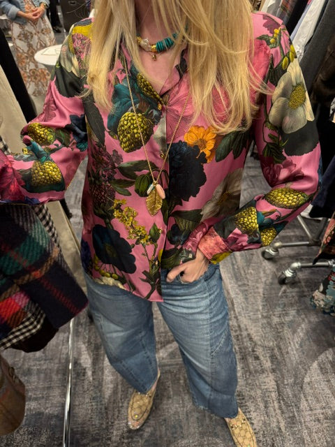 Tea Shirt | Flowers