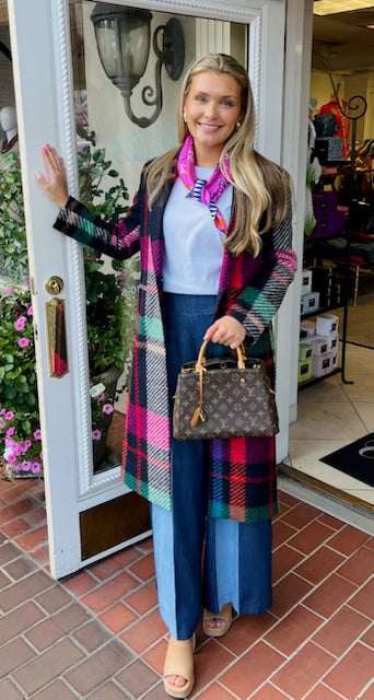 Pietra Coat | Plaid Multi