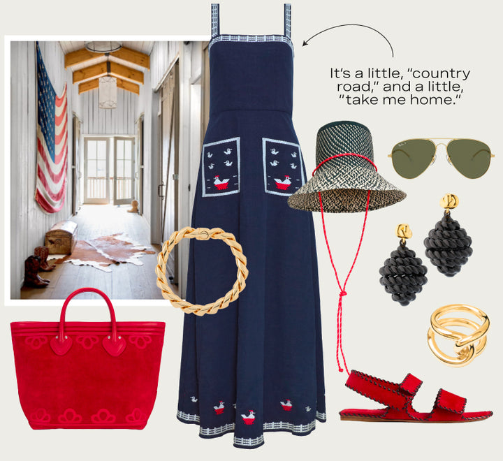 Vaughn Dress | Deep Sea