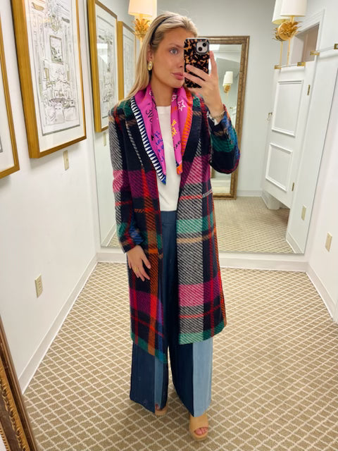 Pietra Coat | Plaid Multi