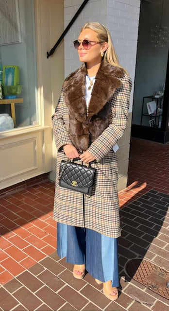 Pietra Coat | Houndstooth