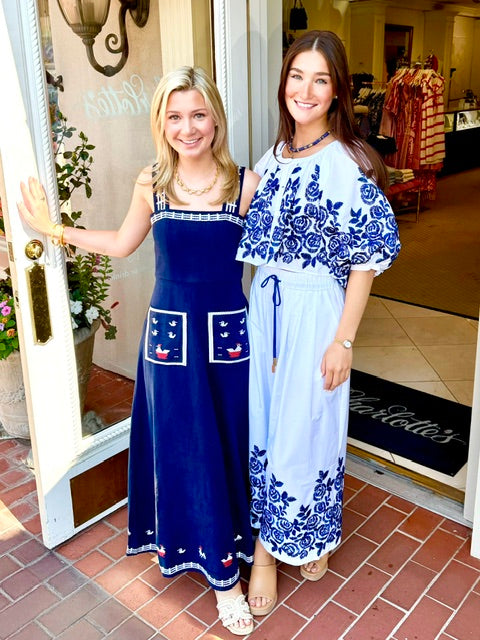 Vaughn Dress | Deep Sea