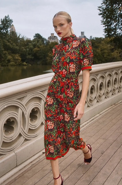 Langley Dress | Holiday Floral