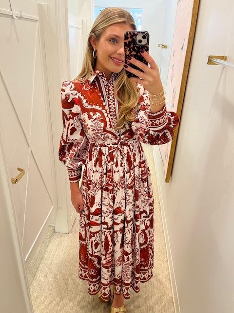 Rosie Dress | Central Park Toile