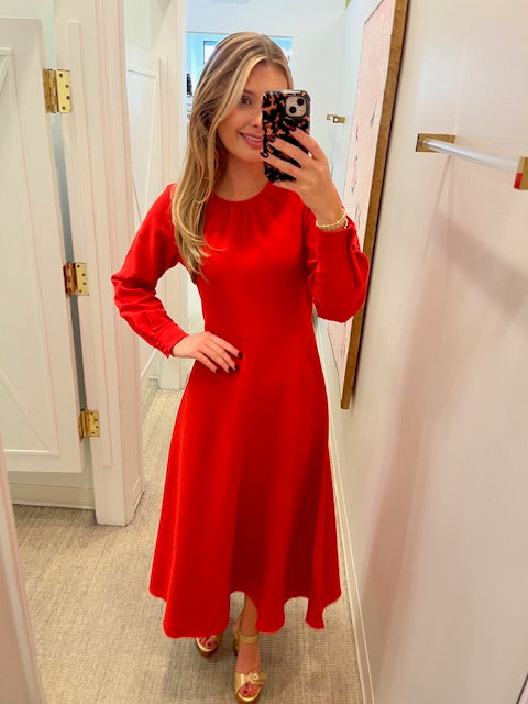Delancey Dress | Red
