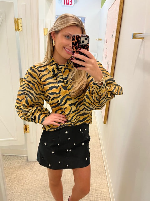 Tess Blouse | Tiger