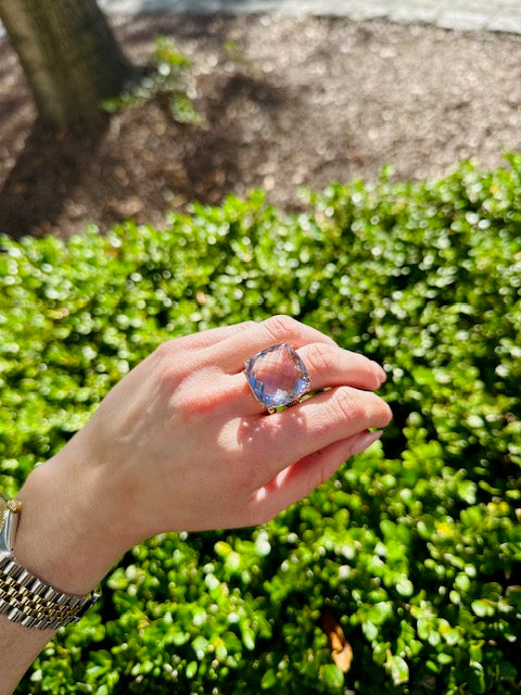 14K Lavender Amethyst Ring