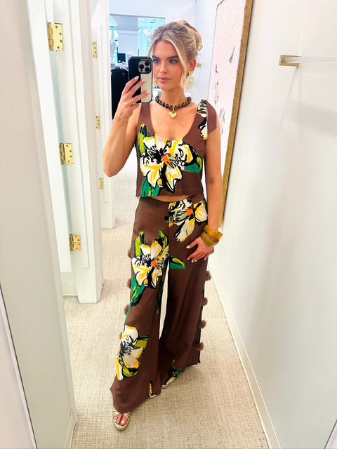 Tie Shoulder Shell | Giant Lilies