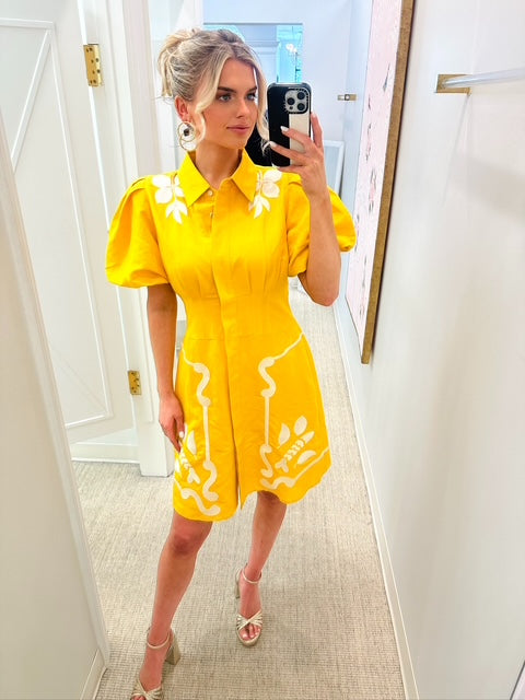 Britt Dress | Golden Hour