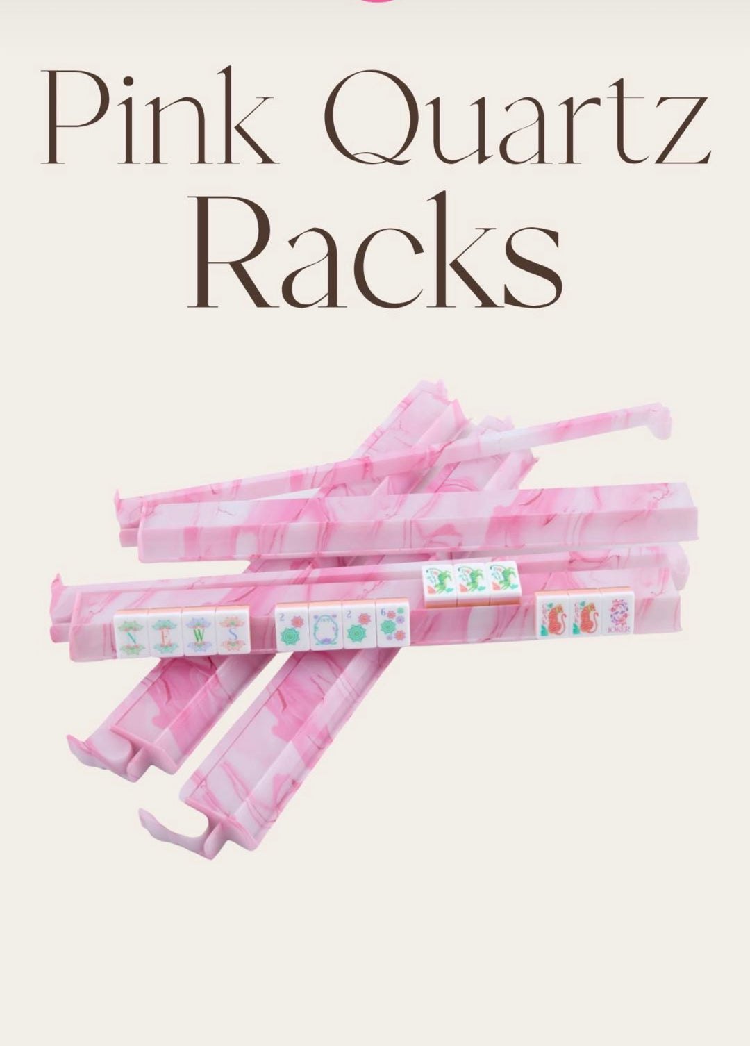 Pink Quartz Rack and Pusher