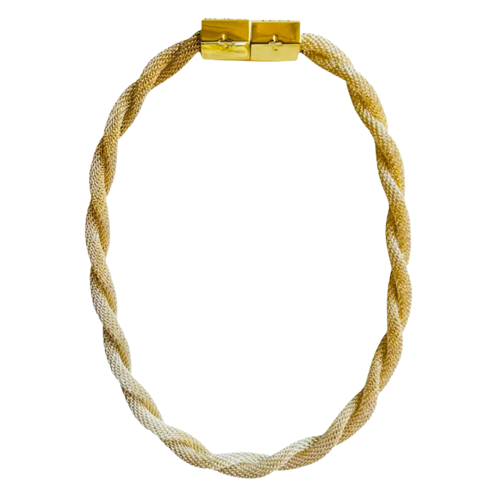 Twisted Mesh Necklace