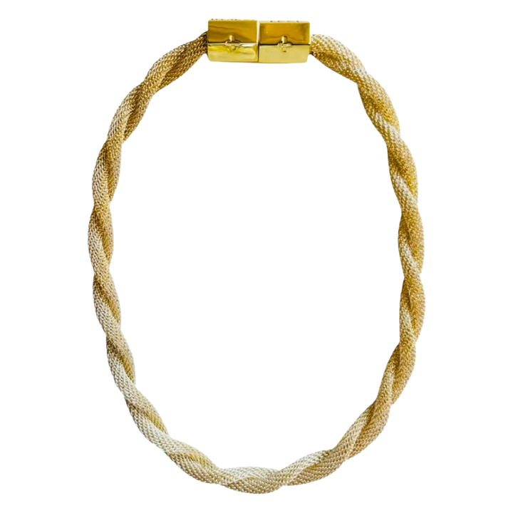 Twisted Mesh Necklace