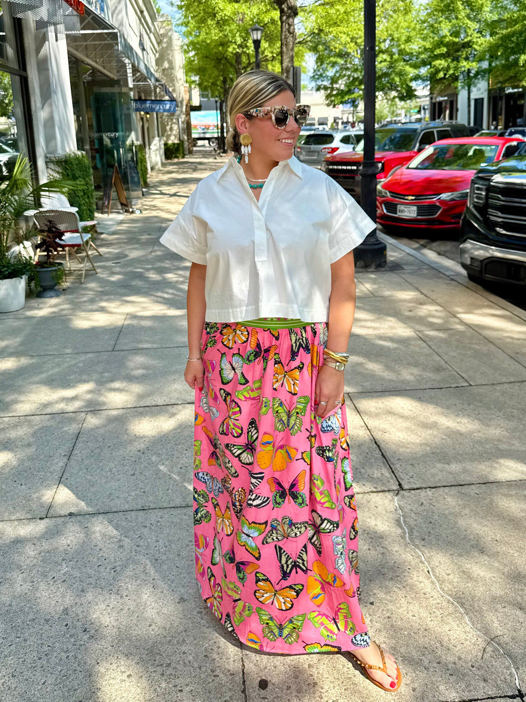 Lilian Skirt | Sunset Mariposa