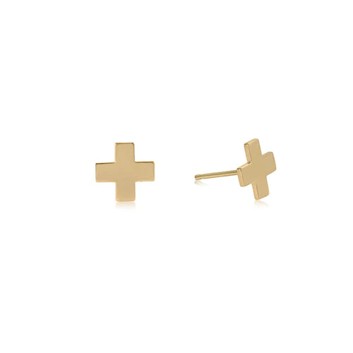 Enewton Gold Stud Earrings