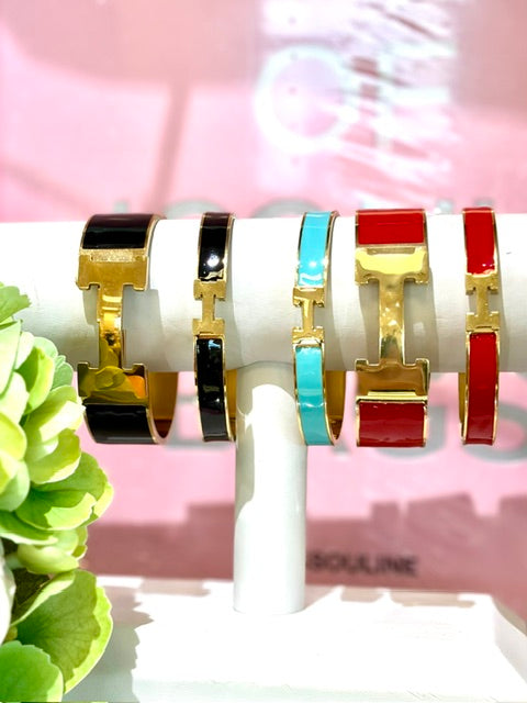 Epoxy Stainless Steel Bracelet | +Colors