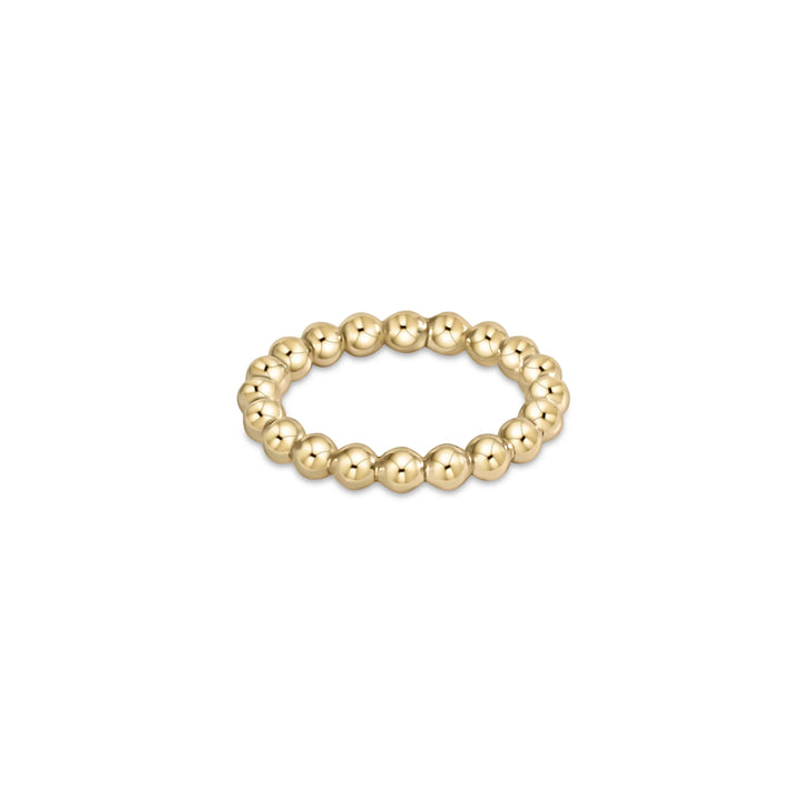 Classic Gold Bead Ring | + Sizes