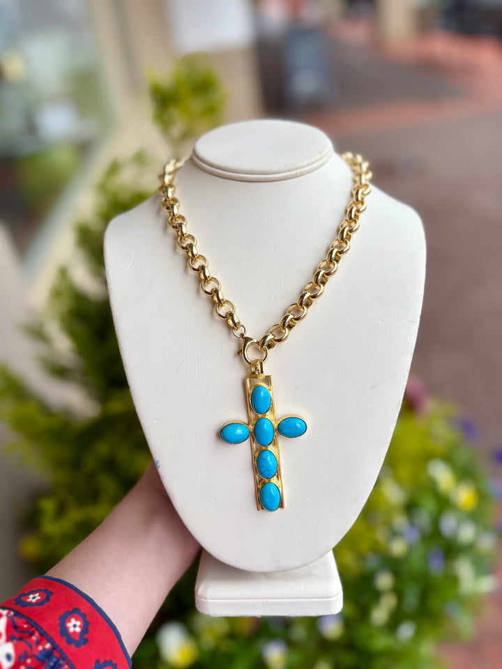 Roxy Cross Necklace