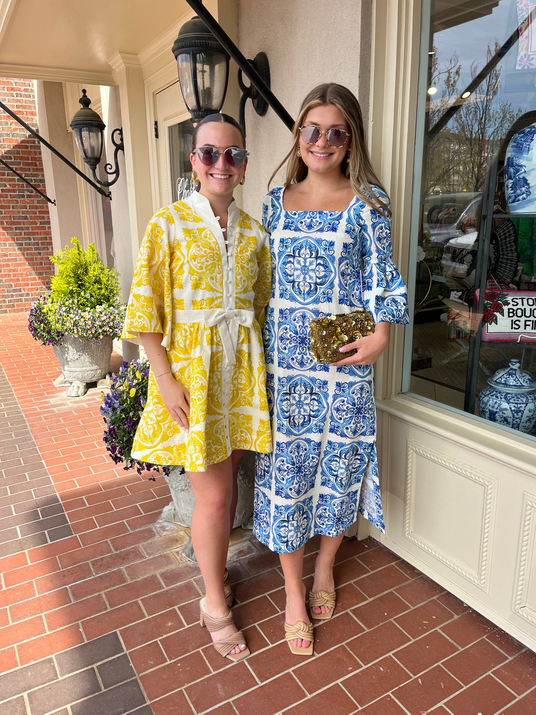 Vivienne Maxi Dress | Azulejo Blue