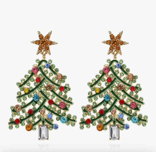 Holiday Beaded Earrings