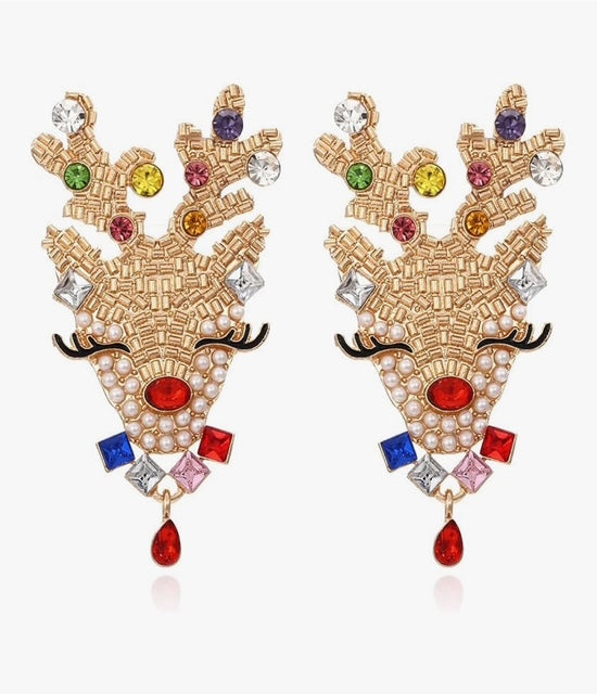 Holiday Beaded Earrings