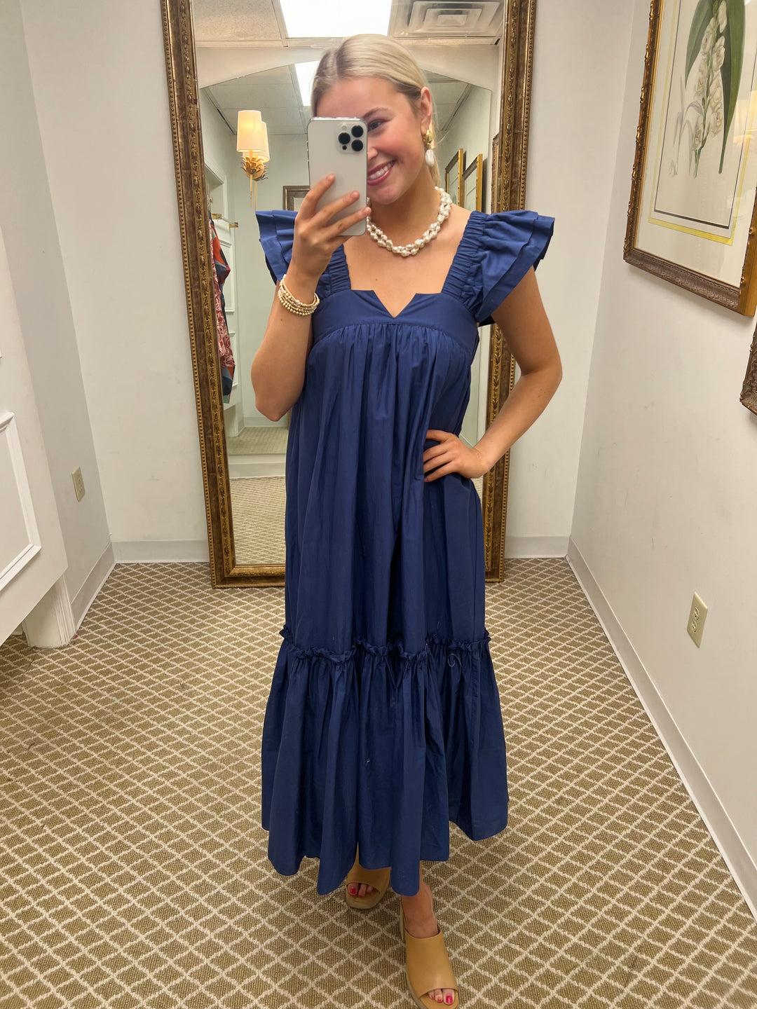 Savannah Dress | Marine