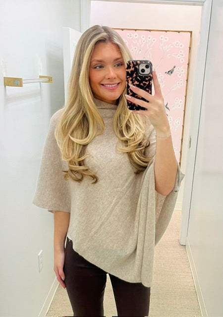 Cashmere Topper | Oatmeal