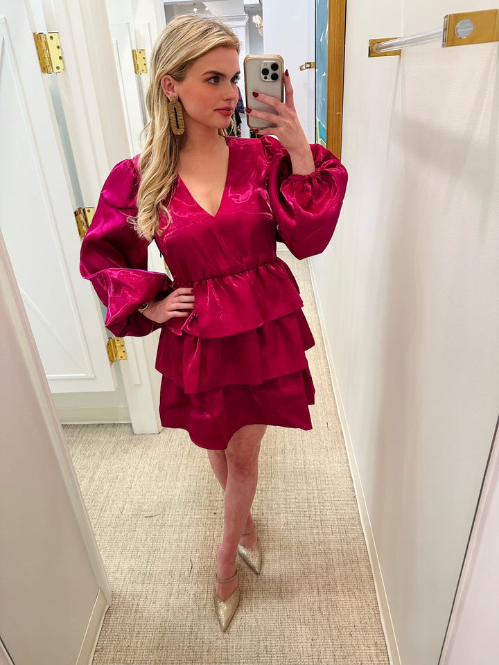 Crosby Lauren Dress | Pink Party