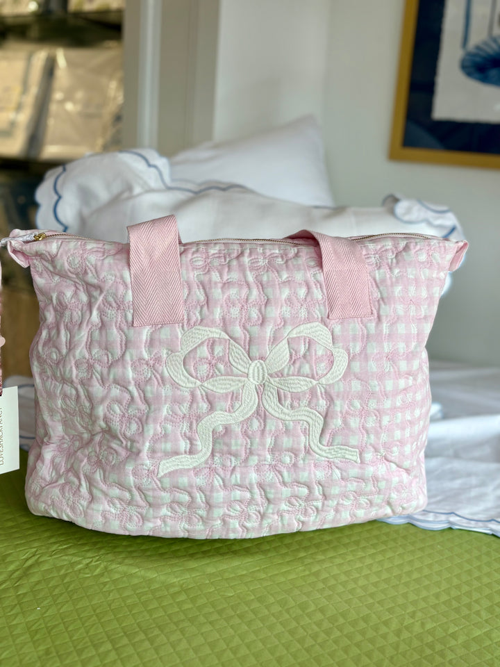 Oran Weekender Bag | Angel Pink