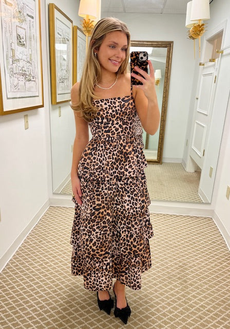Ophelia Dress | Leopard