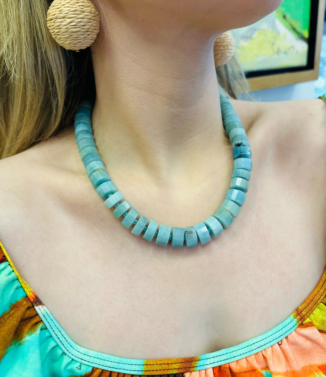 Molly Beads Amazonite Necklace