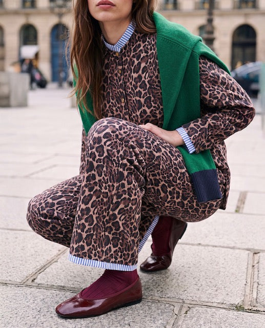 Luciana Pants | Leopard Print