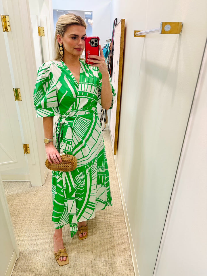 Rita Wrap Dress | Verdant