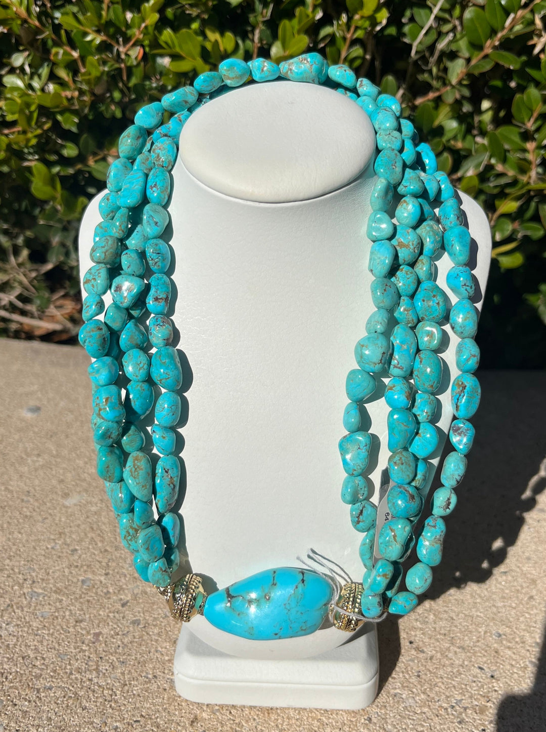 CWC Turquoise Necklace + Centerpieces