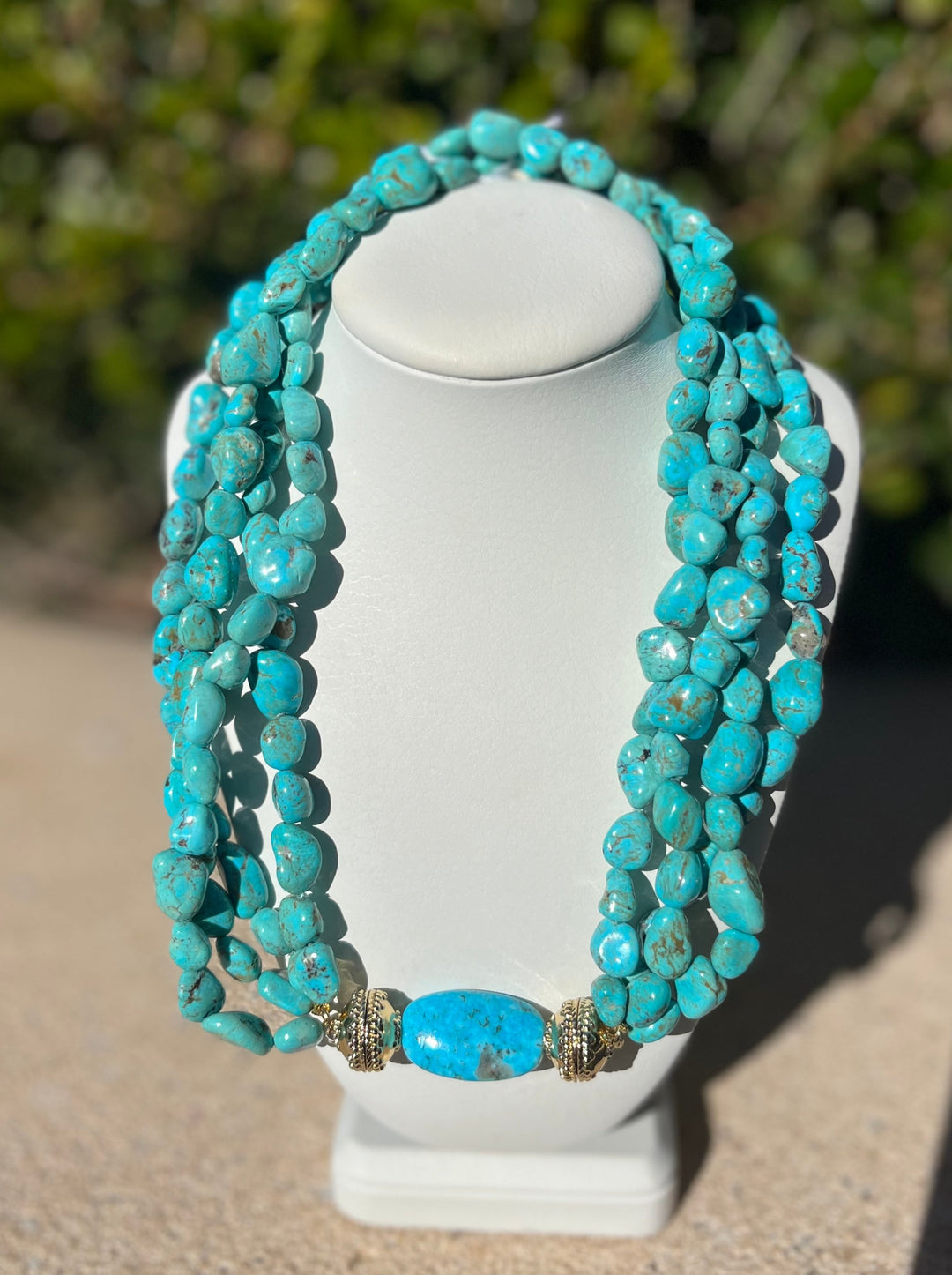 CWC Turquoise Necklace + Centerpieces