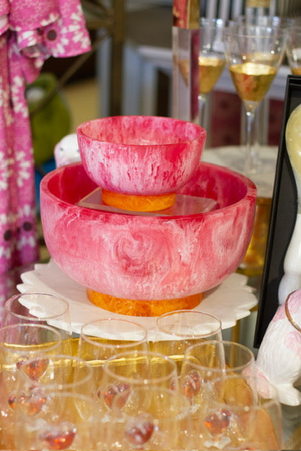 Large Bowl with Base | +Colors