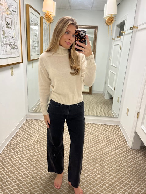 Karmine Refined Wide Leg High Rise 28' | Nightshade