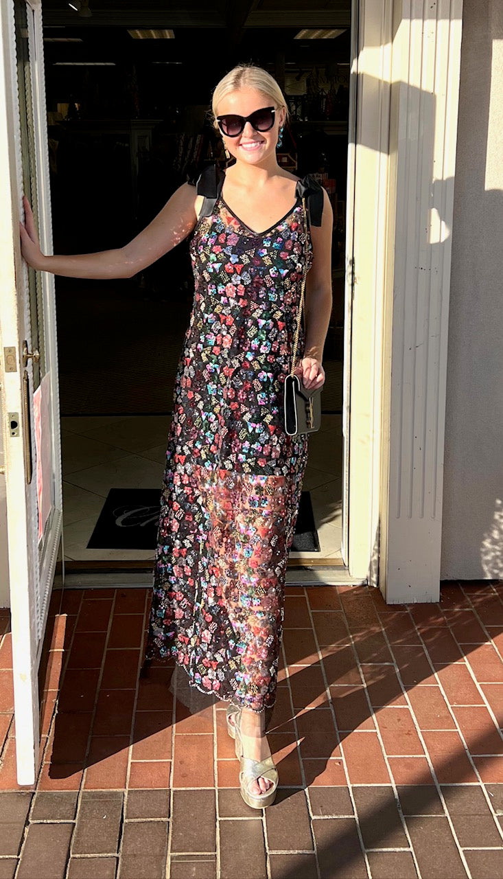 Leighton Beaded Dress
