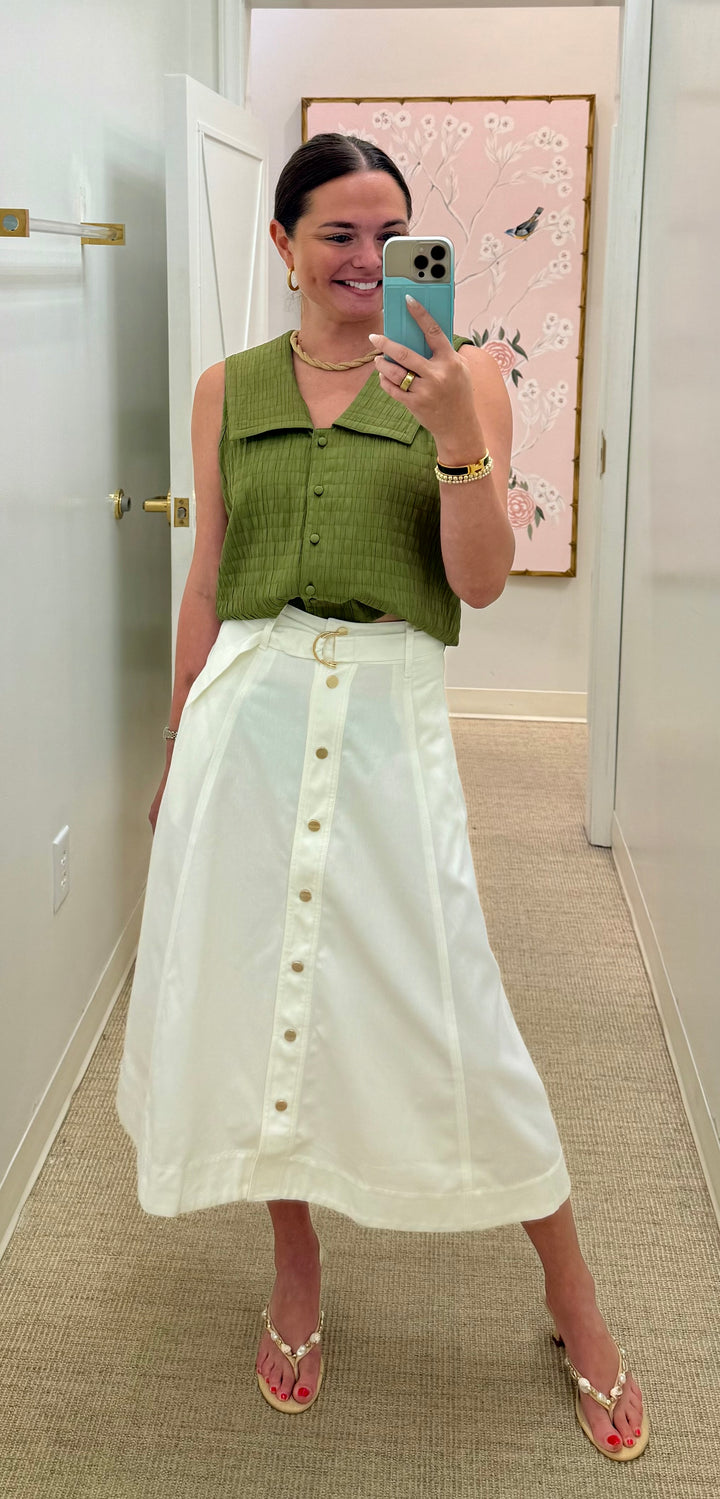 Haven Skirt | Ivory