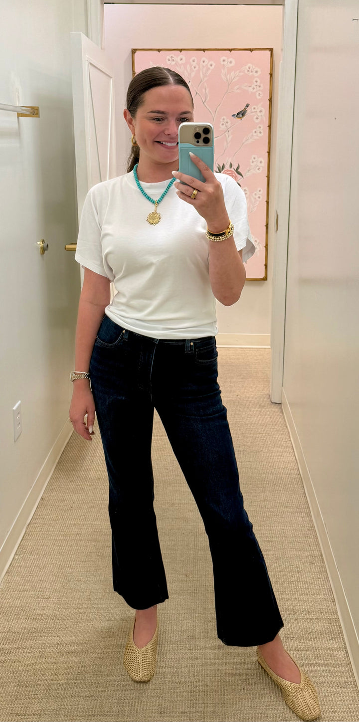 Kelsey High Rise Ankle Flare Jeans | Improve