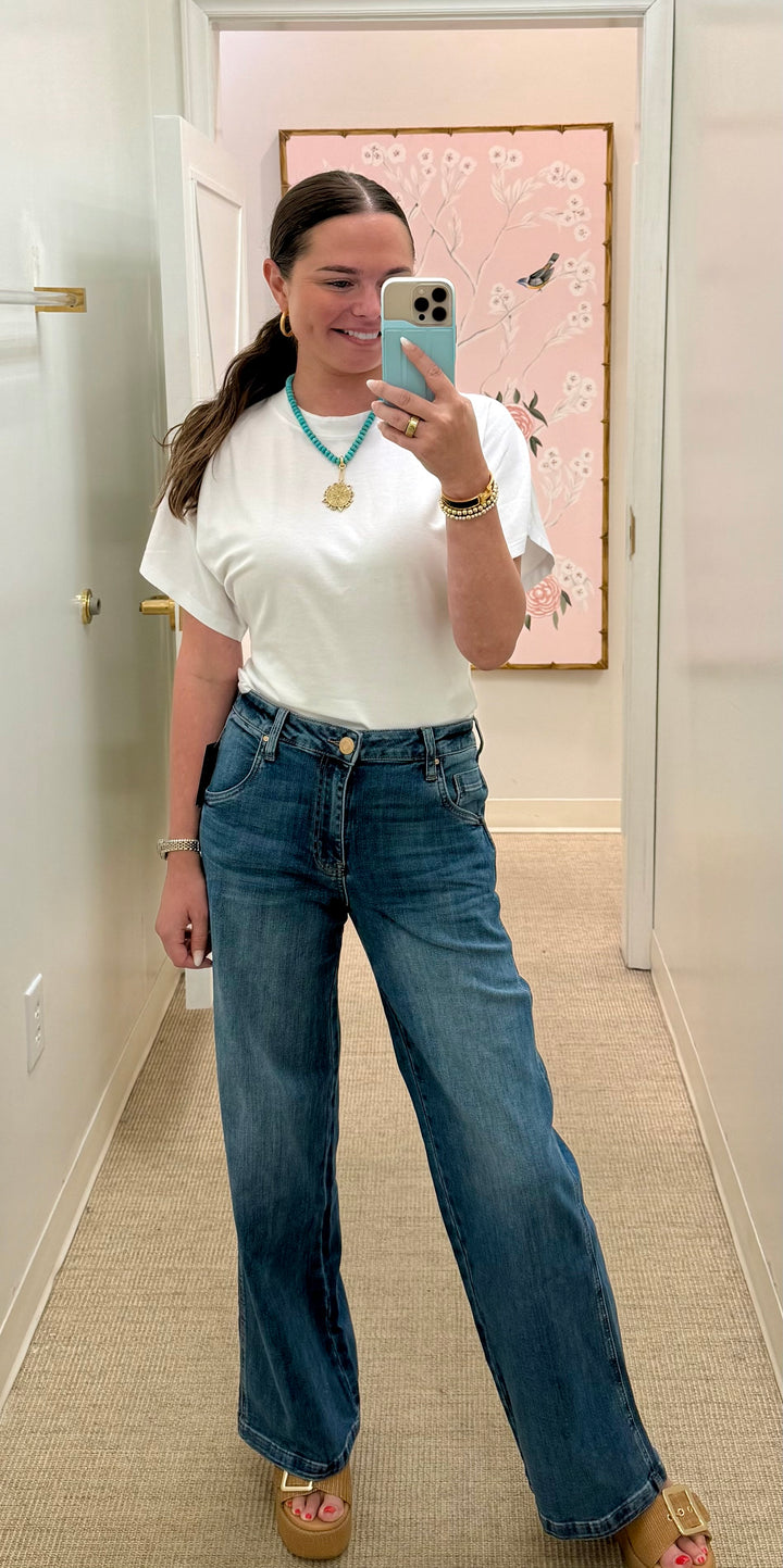 Jean High Rise Wide Leg |  Incandescent