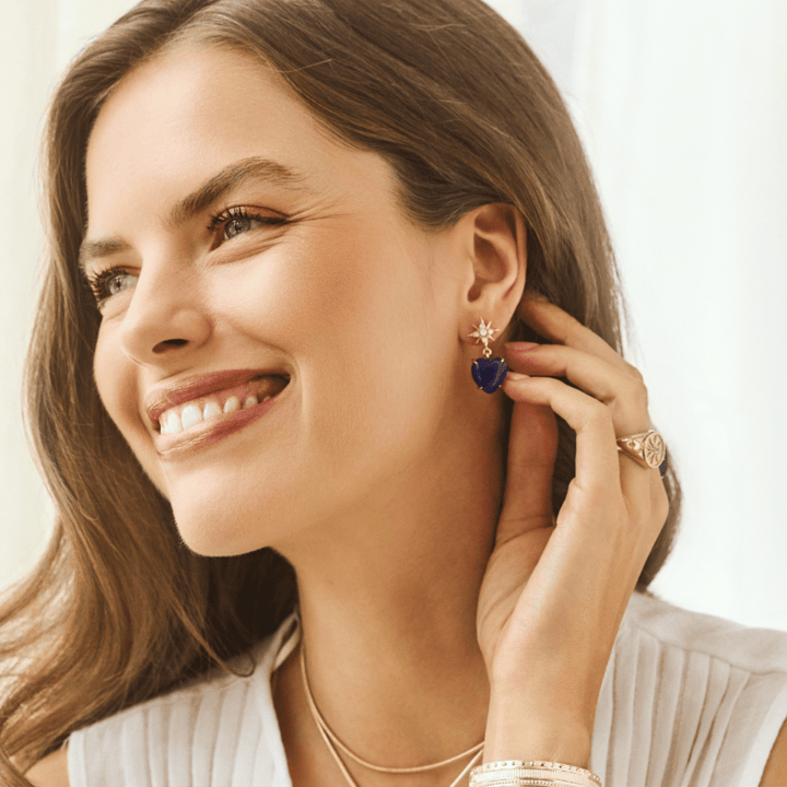 Love You To the Moon and Stars Earrings