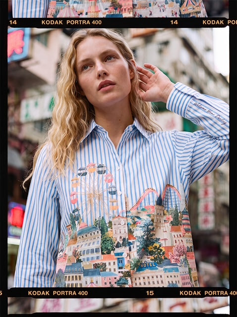 Gaby Shirt | Vilagallo City Print