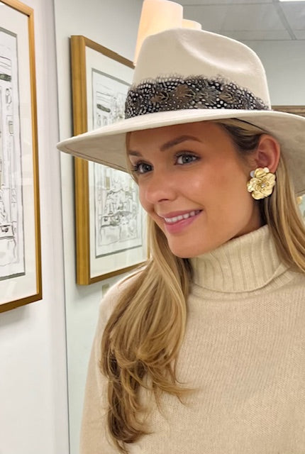 Milena Earrings | Gold