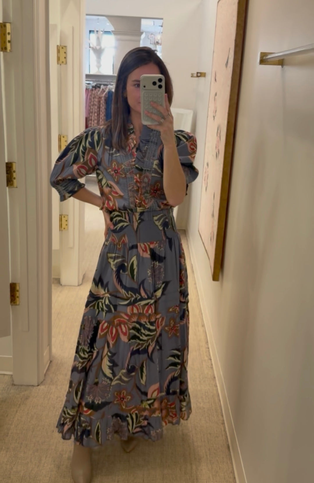 Nolan Skirt | Waltz of Flowers - Charlotte's Inc