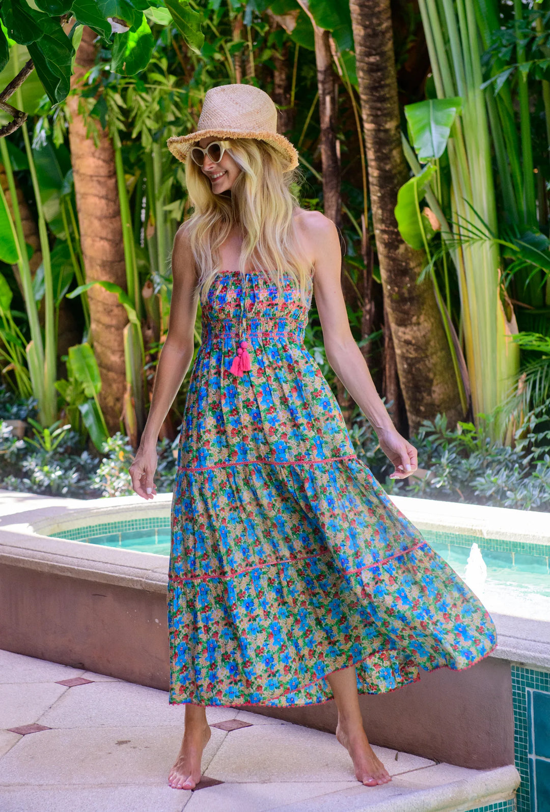 Cleo Convertible Dress | Cottage Garden Multi - Charlotte's Inc