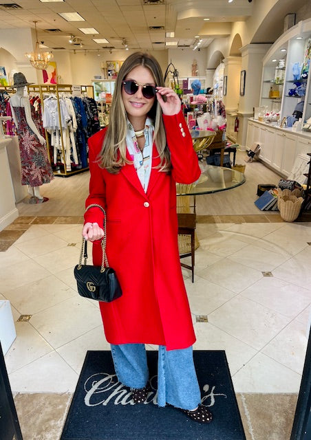 Katherine Coat | Red